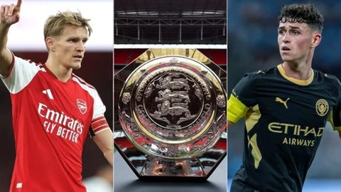 Arsenal vs Man City: Thắng Community Shield là ‘điềm gở’? 